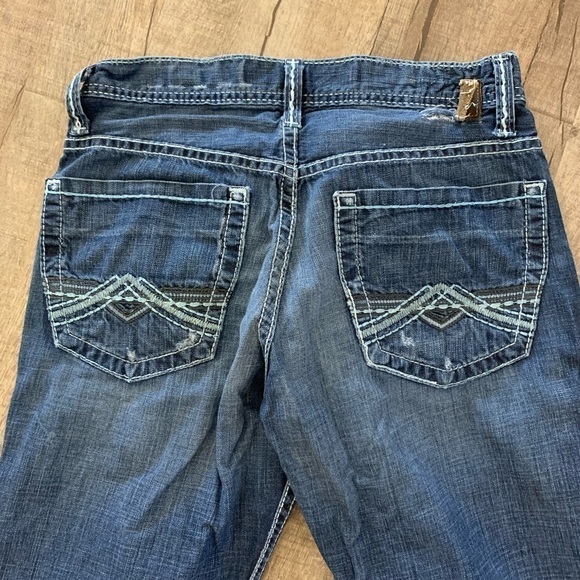 Mens Buckle BKE Denim Carter Blue Jeans 31x 30 Cowboy Western Attire - Picture 4 of 6